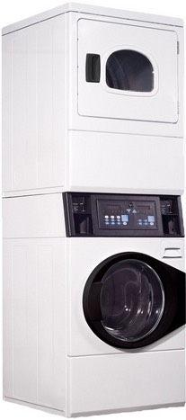 IPSO ILC98 9.5kg Commercial Washer Dryer Stack - Rent, Lease or Buy
